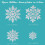 Silver Snowflake Christmas Ornaments Plastic 36 Count 3