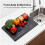 [Non-Slip Heat Resistant] Large Rectangular Silicone Dish Drying Mat - Non-Slip Textured 2