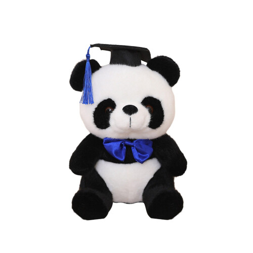 Abschluss-Plüschtier Bow Panda Puppe (1 Stück) 1