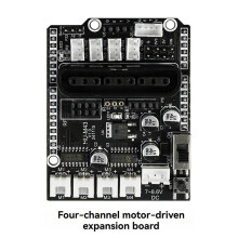 4-Way Motor Expansion Board 4-Channel Motor Driver Expansion Module Motor Control 4WD Car DIY Control Module