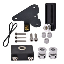 Dual Z Axis Upgrade Kit Lead Screw Tension Pulley Timing Belt Set for CR10 3D Printer Part