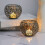 Gold Metal Candle Holders Hollow Design 2 Pack 3