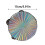 Reflective Tambourine Plastic Double-Row 1-Piece 3
