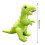 Dinosaur Plush Pillow Super Soft Down Cotton Stretch Fabric 3