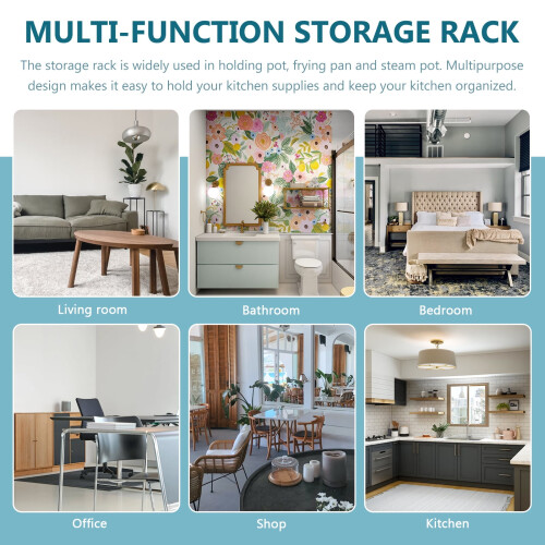 Pan Organizer Multi-Layer Stand-Up Design 1 Piece 2