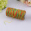 Flat waxed thread for leathercraft 260m 0.8mm colorful 2