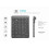 Numeric Keypad Bluetooth Wireless 28-Key Mini Keyboard 6