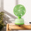Rechargeable Mini Desk Fan USB Quiet 3-Speed 6