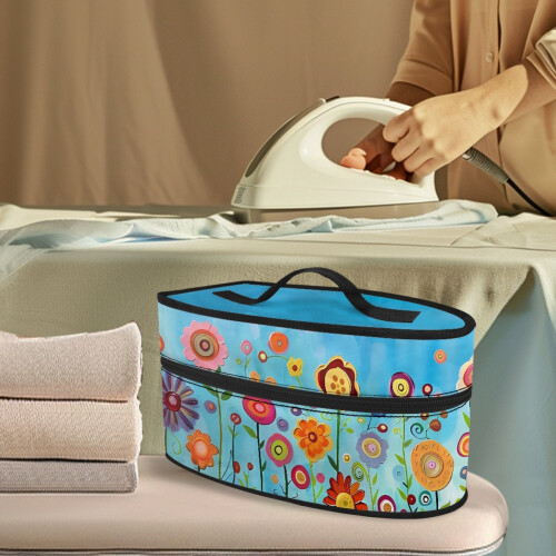 Handheld Garment Steamer Case Lightweight Floral Pattern 1