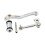 Gear Shift Lever for Yamaha VMX1200 Silver 2