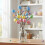13-inch Glitter Easter Egg Floral Stems 5 pcs 7