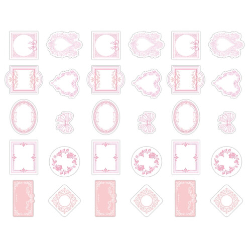 Retro Memos Pad Craft Paper 30 Sheets 1