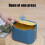 Cat Litter Storage Bin with 50 Rubbish Bags Detachable 4