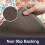 KIMDOE Anti-Fatigue Kitchen Mat Orange Blue Ergonomic Foam 4