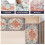KIMDOE Anti-Fatigue Kitchen Mat Orange Blue Ergonomic Foam 6
