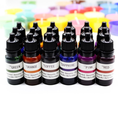 Natural Scented Candle Liquid Dye 10ml 1