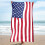 4th of July oversized beach towel striped quick-dry 2