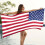 4th of July oversized beach towel striped quick-dry 4