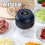 Electric Garlic Chopper Rechargeable Portable 6-Blade 6