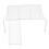 MLINS White Iron Chicken Coop Platform with Ladder 5