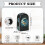 Multifunctional Mixer Blender Cover Panda Moon Nest for Machine Washable Polyester Dust prevent 6