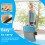 Foldable Bamboo Prayer Bench with Cushion and Carry Bag 3