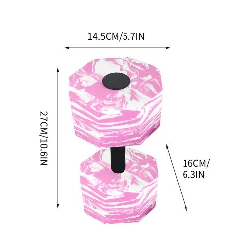 Water Dumbbell Octagonal Camouflage 2 pcs 1