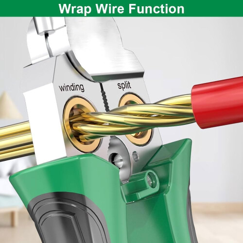 Wire Stripping Pliers with Voltage Tester 8-in-1 1