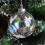 Clear Plastic Christmas Balls Rainbow Color 12PCS 7