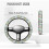 Easter Rabbit Golf Cart Steering Wheel Cover Universal Fit 5