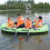 Kayak Paddle Aluminum Alloy Double Blade 1 2