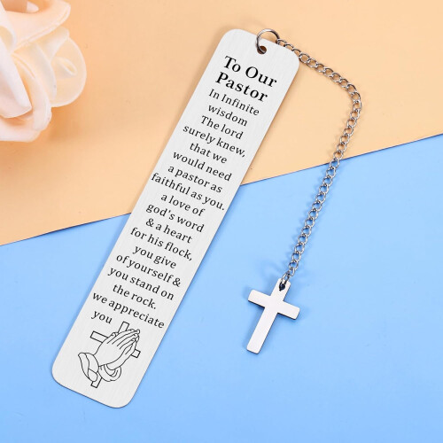 Pastor Appreciation Bookmarks Christian Gift for Men and 1
