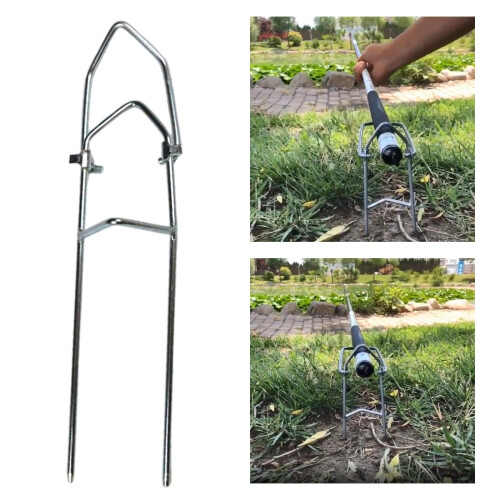 Fishing Rod Holder Ground Insert Stand 3 Styles 1