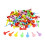 Colored Split Pins Metal Paper Fasteners 100 pcs 6