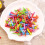 Colored Split Pins Metal Paper Fasteners 100 pcs 8