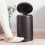 Step-on Trash Can with Lid, Matte Round Foot Pedal, 13 3