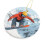 Ceramic Snowboarding Ornament 3 inch 2-sided with Gold 8
