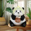Plush Rabbit Toy Soft Stuffed Panda Pillow Dinosaur Doll 3 3