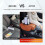 Car Armrest Organizer PU Leather 13.8"3.1"7.9" with 5
