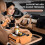Car Armrest Organizer PU Leather 13.8"3.1"7.9" with 2