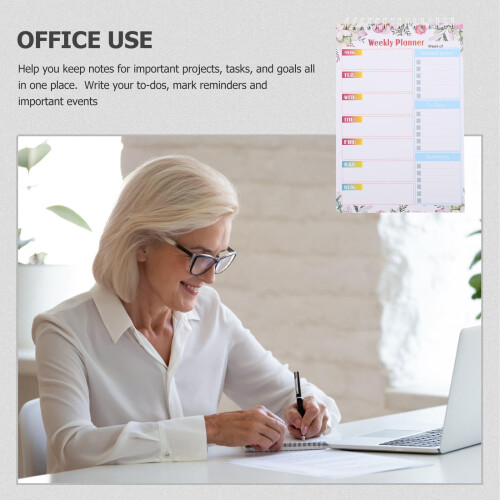 Spiral Planner Notepad Thick Paper 5 x 7 Inches 1