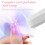 Kit di adesivi per unghie fluorescenti con luce UV 7