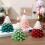 Pink Christmas Tree Scented Candles and Taper Candlesticks 7