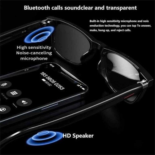 Lenskey AI Translation Glasses White 144 Languages 2