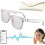 Lenskey AI Translation Glasses White 144 Languages 8