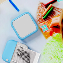 Stampante termica mini Jacenvly wireless Bluetooth per Android iOS, stampa foto, etichette e documenti - Compatibile con 2024Clearance