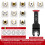 Oscillating Saw Blades Set Multipurpose Arc Edge 5-Pack 3