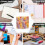 A5 Spiral Notebook 60 Sheets Diary Removable & Adjustable Wire Binding Journey Note 80g Paper Summer Blossoms 2PCS 7