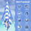 Beach Towels Stripe Thin Terry 2-Pack Super Absorbent Soft 5