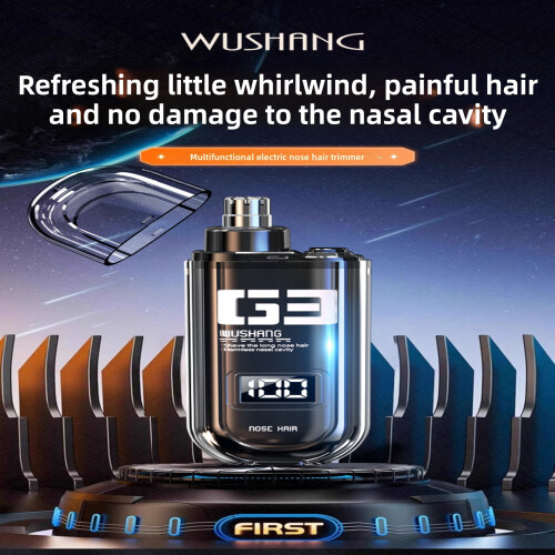 Rechargeable Nose Hair Trimmer Washable 1pc 2